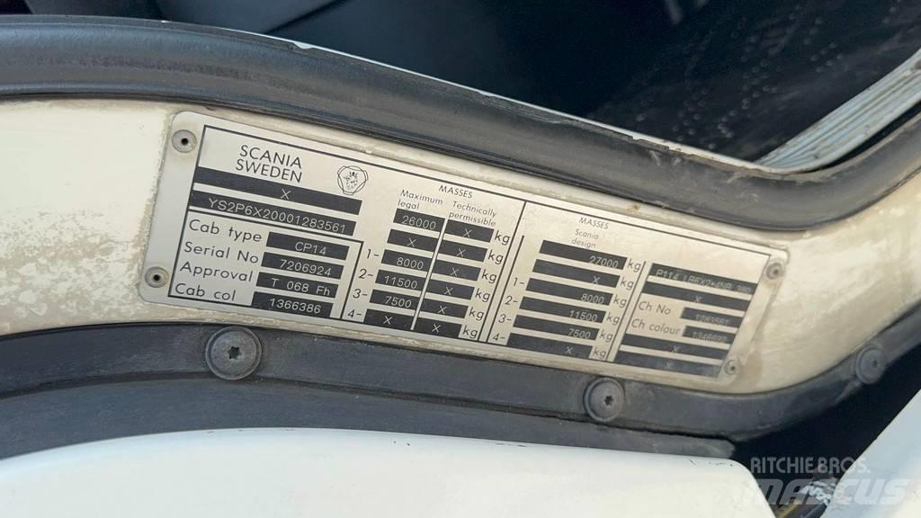 Scania R 114 GA Vilkikai šaldytuvai