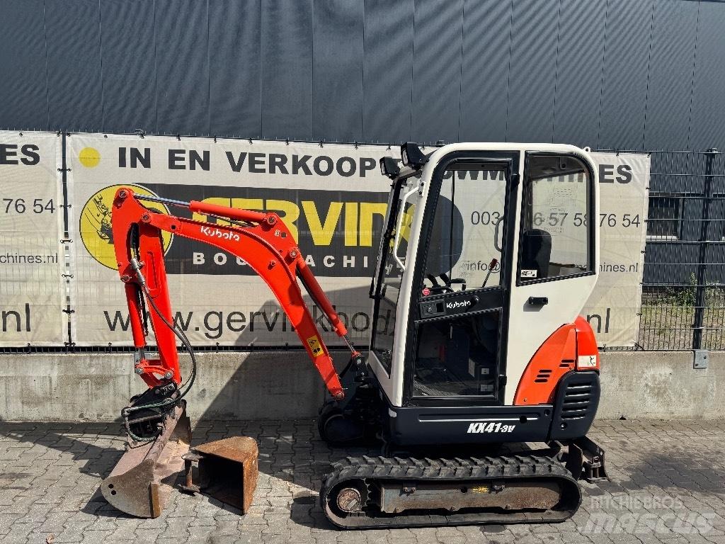 Kubota KX 41-3 V Mini ekskavatoriai < 7 t