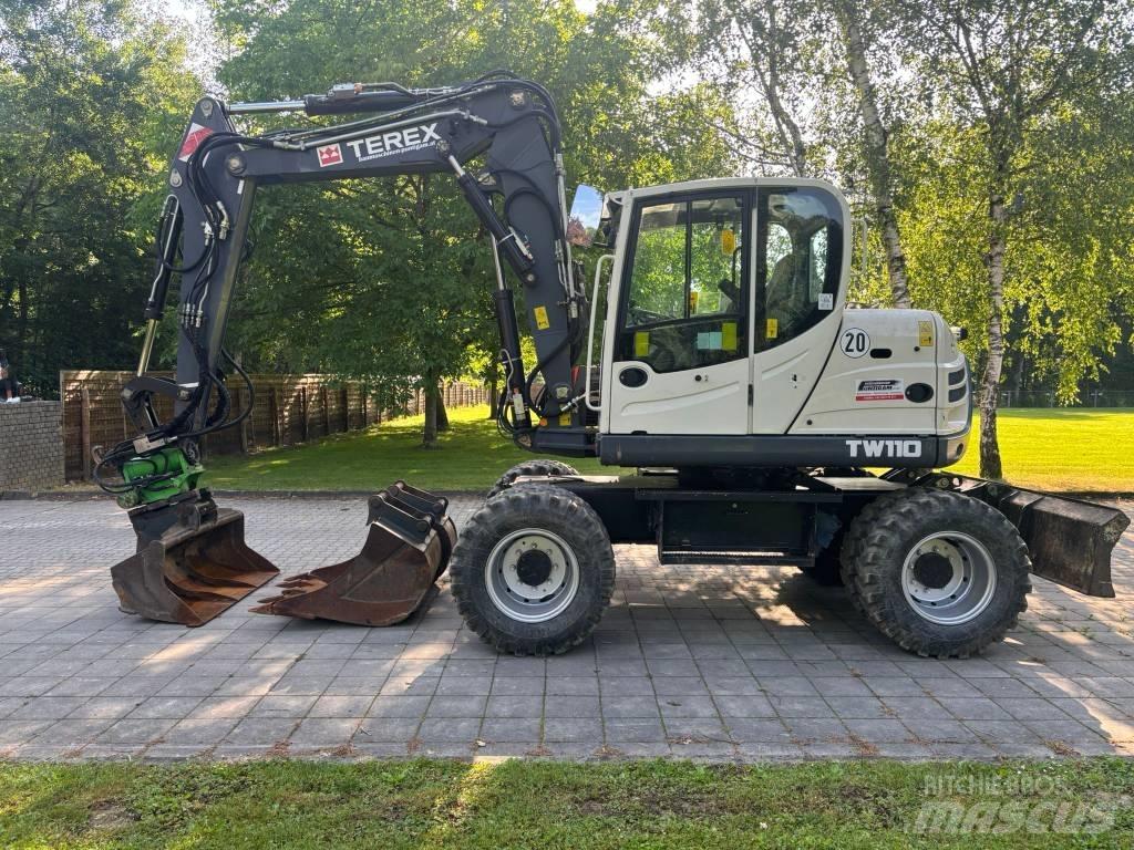Terex TW 110 Ratiniai ekskavatoriai
