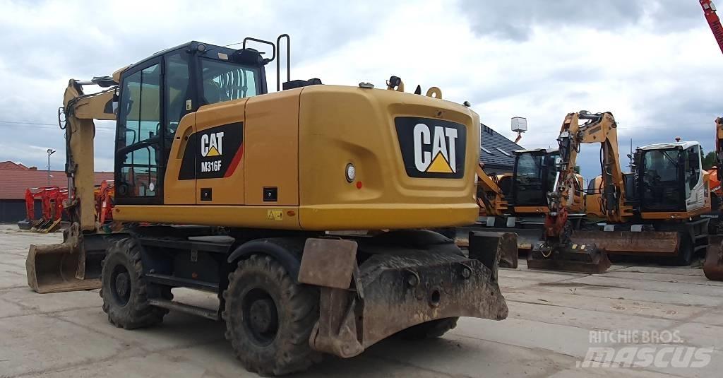 CAT M316F Ratiniai ekskavatoriai