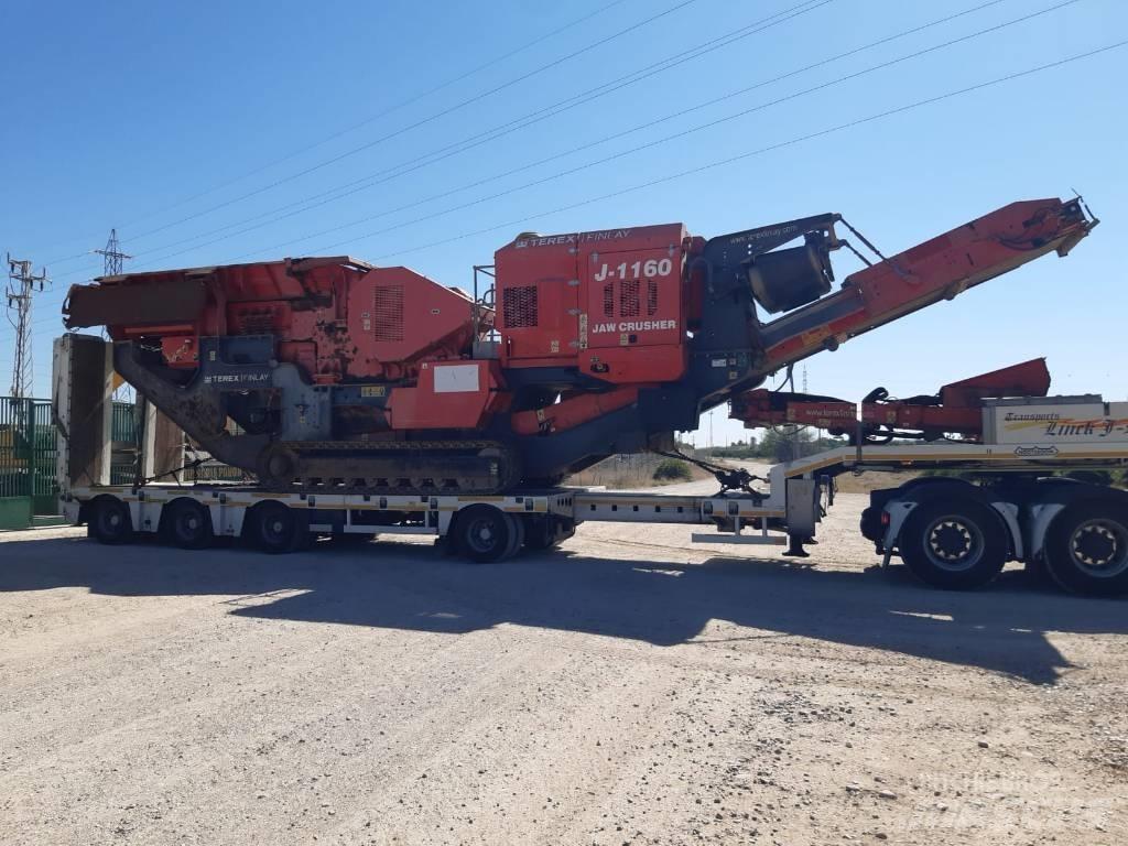 Terex Finlay J1160 Trupintuvai