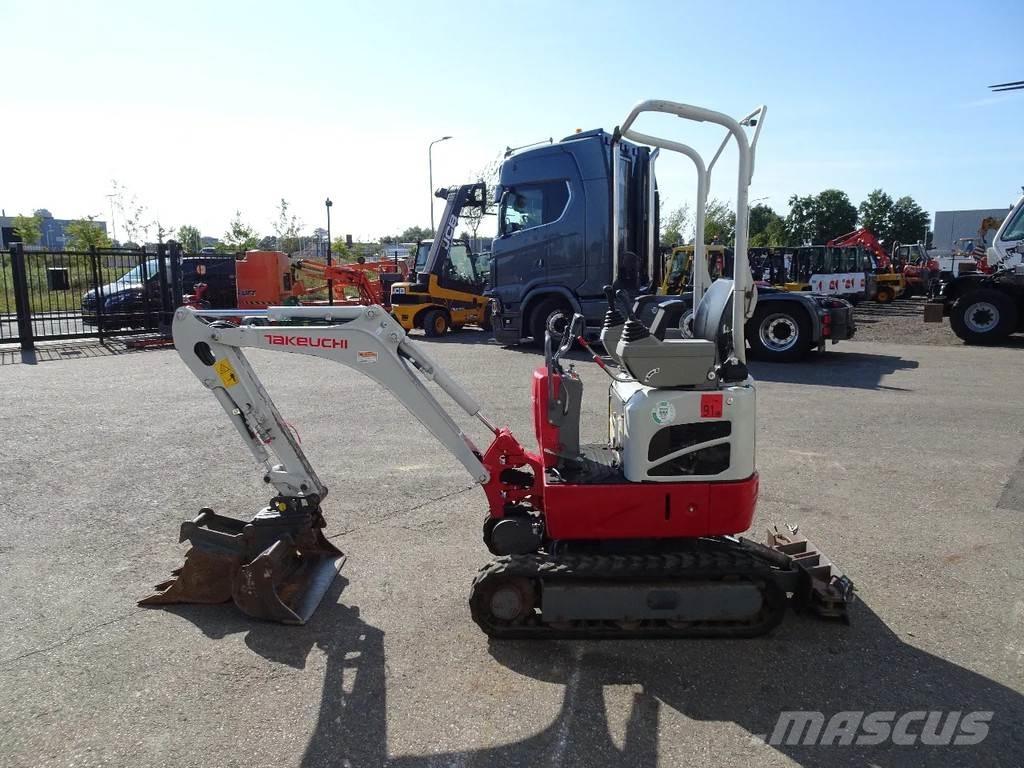 Takeuchi TB210 Mini ekskavatoriai < 7 t