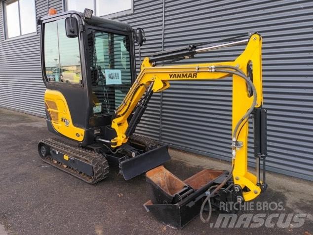 Yanmar SV 18 Mini ekskavatoriai < 7 t