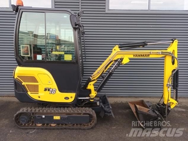 Yanmar SV 18 Mini ekskavatoriai < 7 t