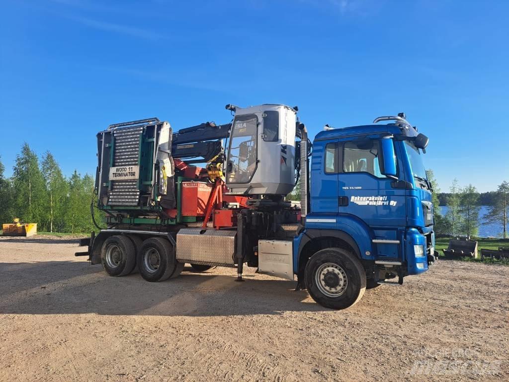 Mus-Max WT11 Medienos smulkintuvai