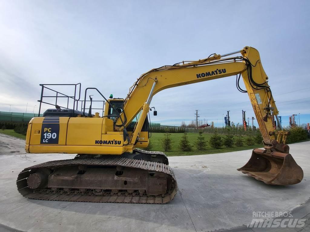 Komatsu PC190LC-8 Vikšriniai ekskavatoriai