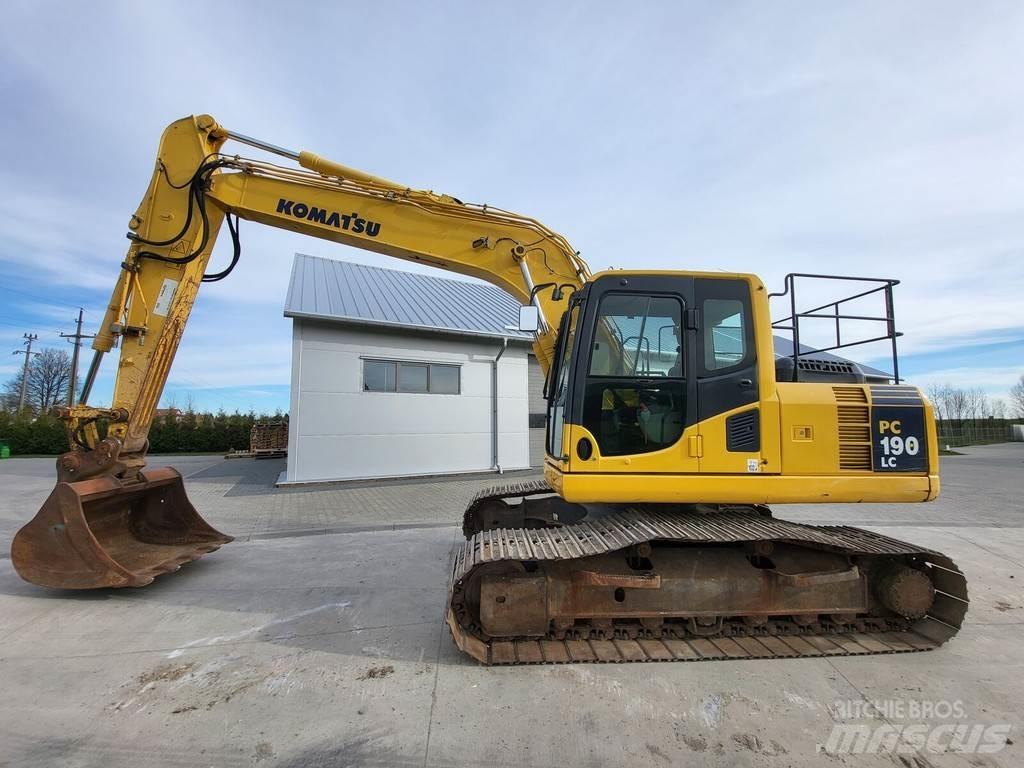 Komatsu PC190LC-8 Vikšriniai ekskavatoriai