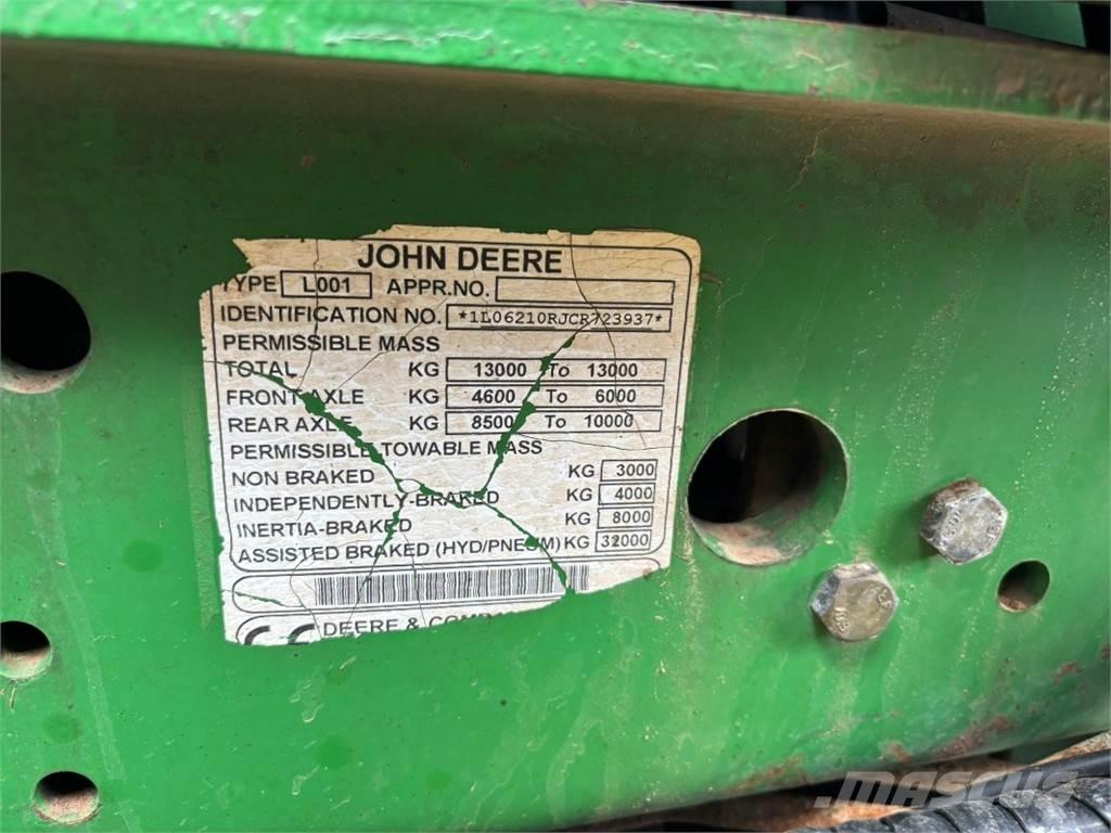 John Deere 6210R Traktoriai