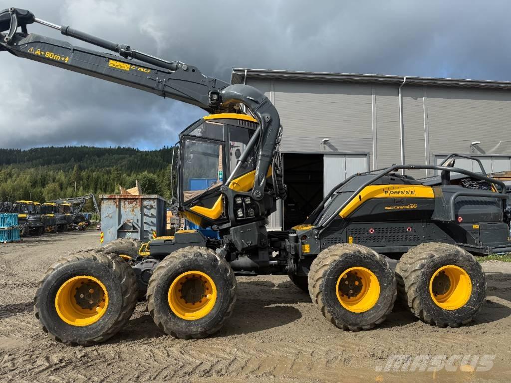 Ponsse Scorpion King Miško technika (Harvesteriai)