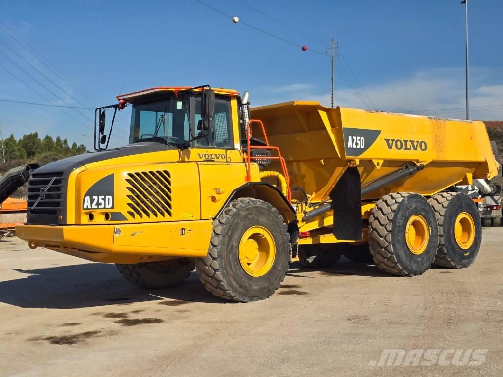 Volvo A25 D Statybiniai savivarčiai sunkvežimiai