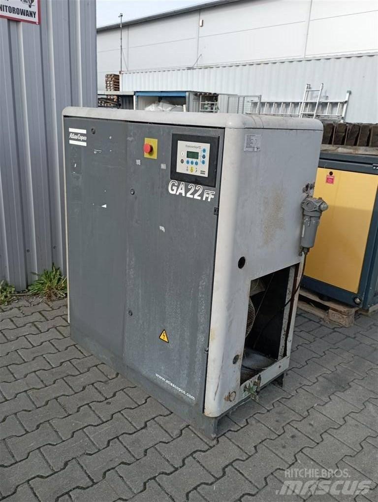 Atlas Copco GA 22 FF Kompresoriai