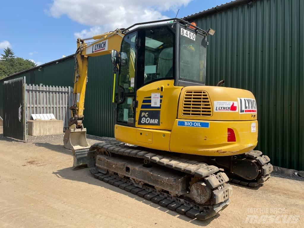 Komatsu PC 80 MR-5E0 Vidutinės galios ekskavatoriai 7-12 t