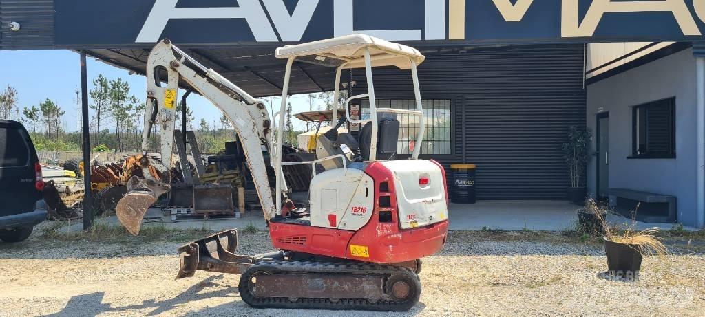 Takeuchi TB 216 Mini ekskavatoriai < 7 t