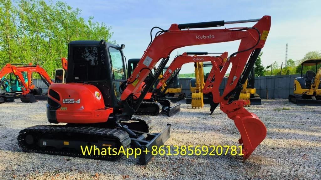 Kubota U 55-4 Mini ekskavatoriai < 7 t