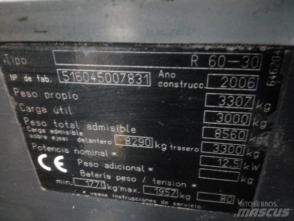 Still R 60-30 Elektriniai šakiniai krautuvai
