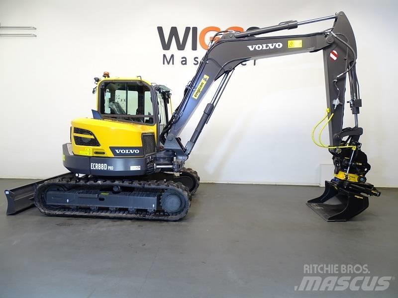 Volvo ECR 88 D Vidutinės galios ekskavatoriai 7-12 t