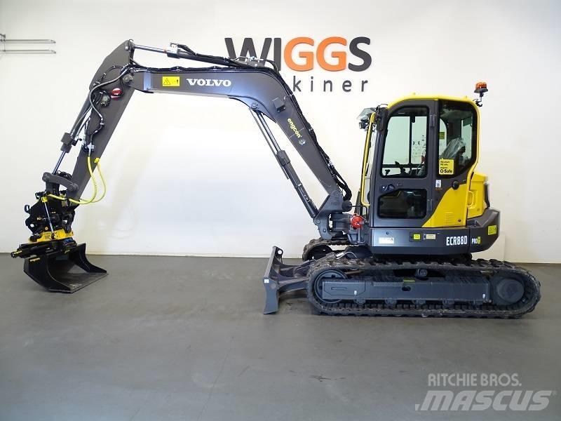 Volvo ECR 88 D Vidutinės galios ekskavatoriai 7-12 t