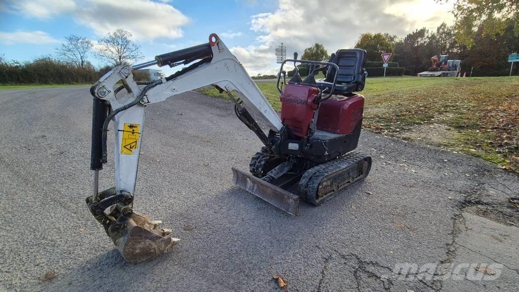Yanmar SV 08 Mini ekskavatoriai < 7 t