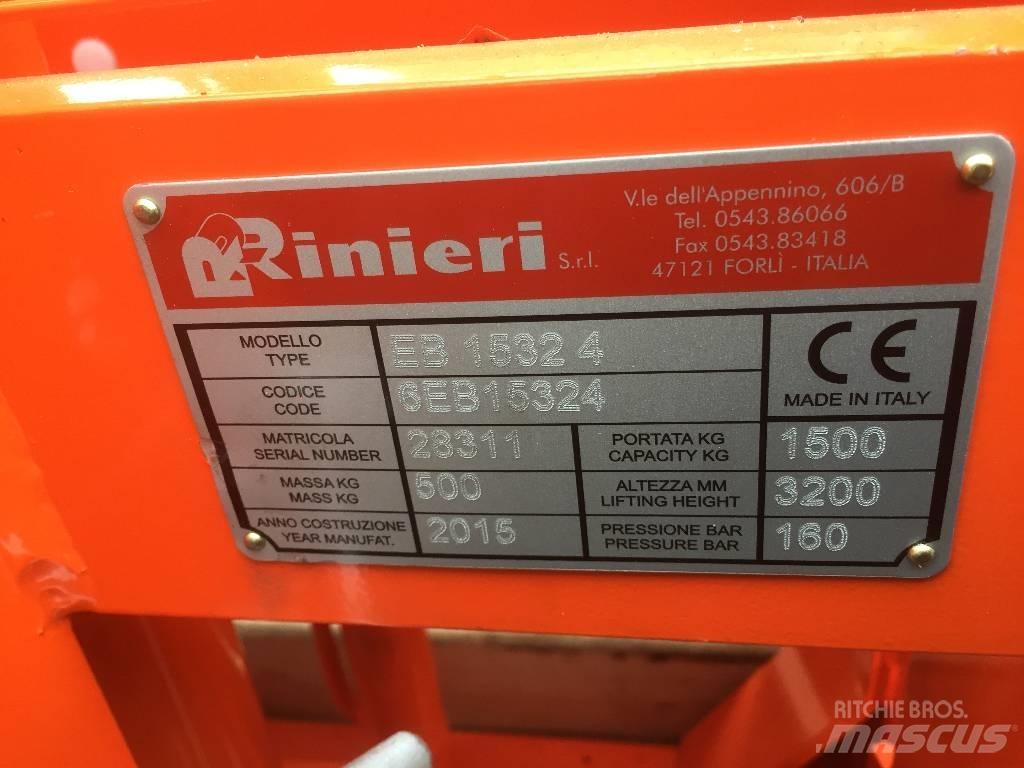  Rinieri EB 1532 4 Frontalinių krautuvų priedai