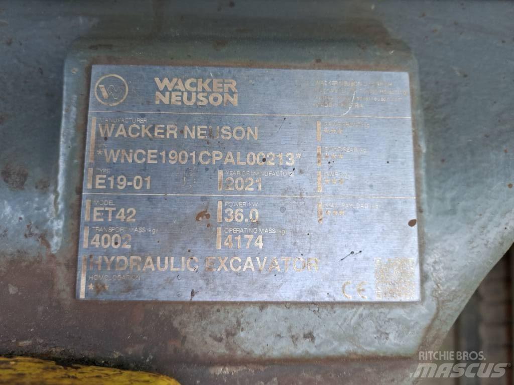 Wacker Neuson ET42 Vikšriniai ekskavatoriai
