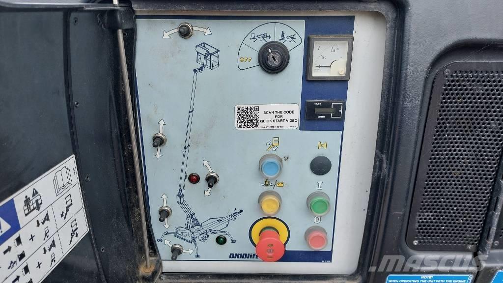 Dinolift 160 XT II Ant priekabų montuojamos kėlimo platformos