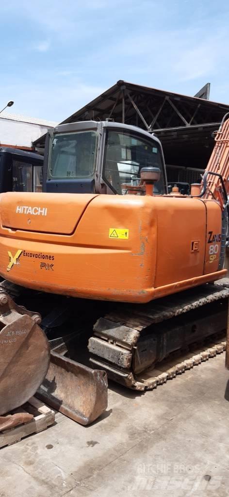 Hitachi ZX 80 SB Vidutinės galios ekskavatoriai 7-12 t