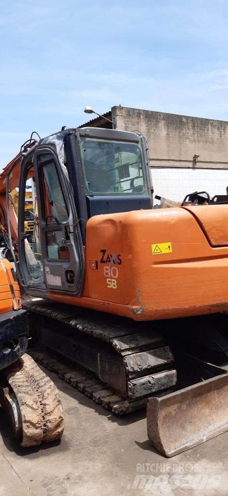 Hitachi ZX 80 SB Vidutinės galios ekskavatoriai 7-12 t