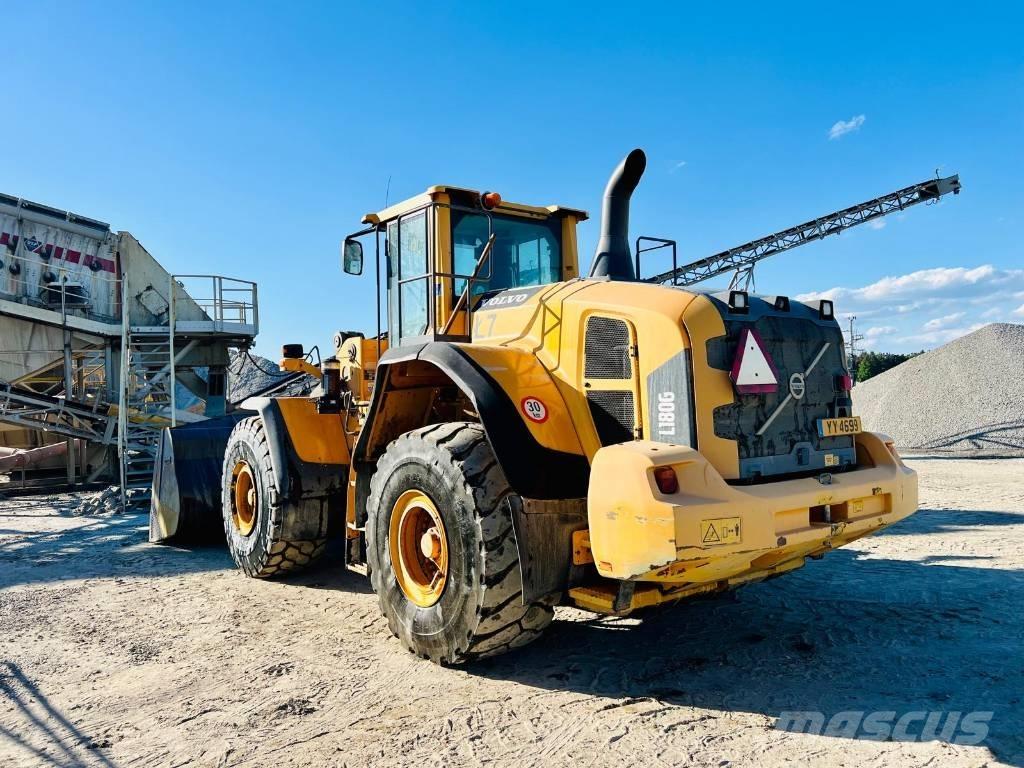 Volvo L 180 G Naudoti ratiniai krautuvai
