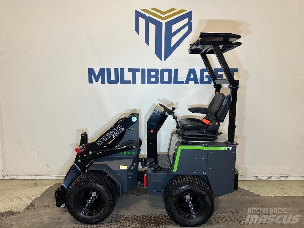 Sherpa S10 Elektrisk Krautuvai su šoniniu pasukimu