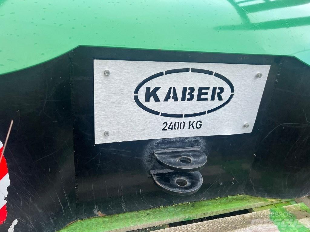  Kaber  Vægklods Priekiniai svoriai