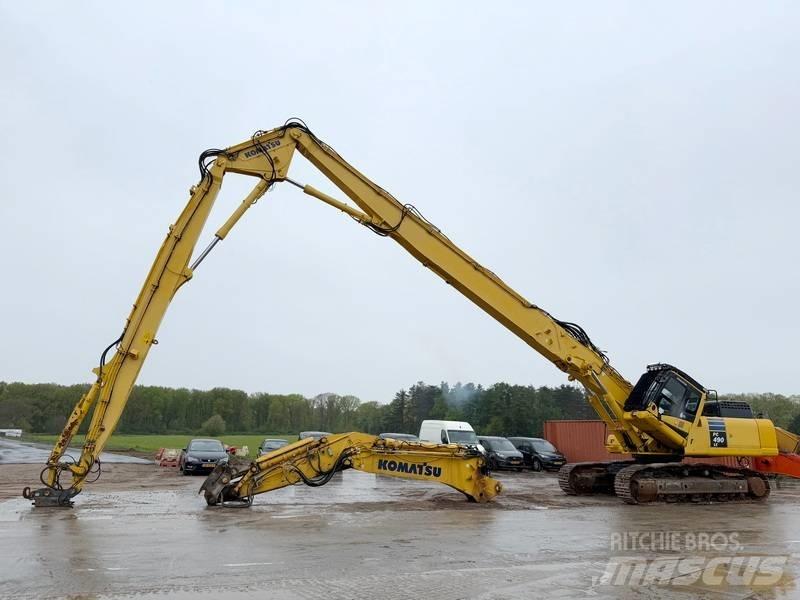 Komatsu PC490LC-10 Griovimo ekskavatoriai