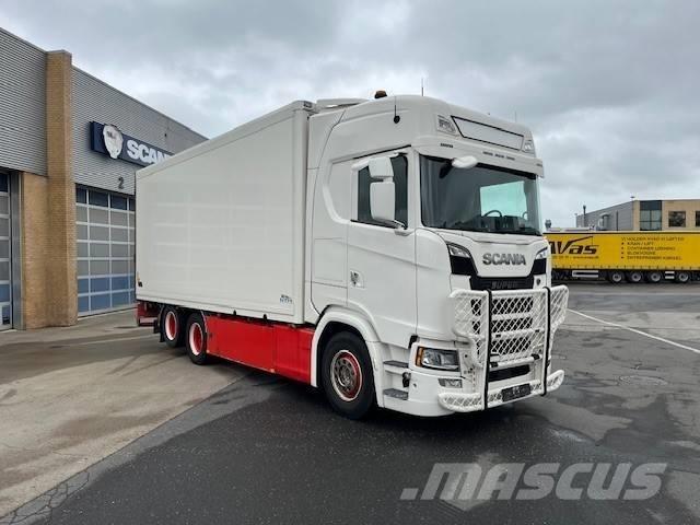 Scania S 650 Sunkvežimiai su dengtu kėbulu