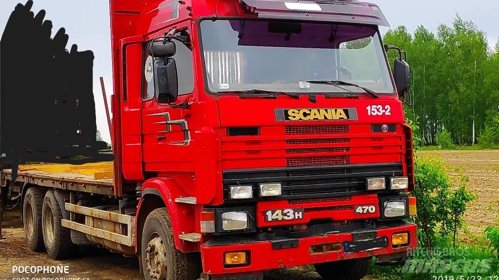 Scania 143 H 470 Miškovežių vilkikai