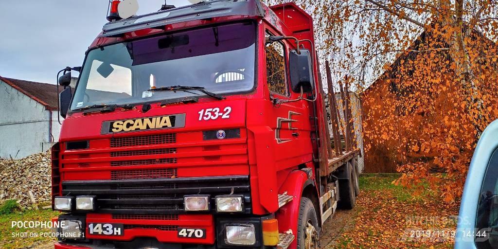 Scania 143 H 470 Miškovežių vilkikai