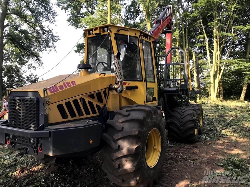 Welte W190 Naudoti miškovežiai (Forvarderiai)