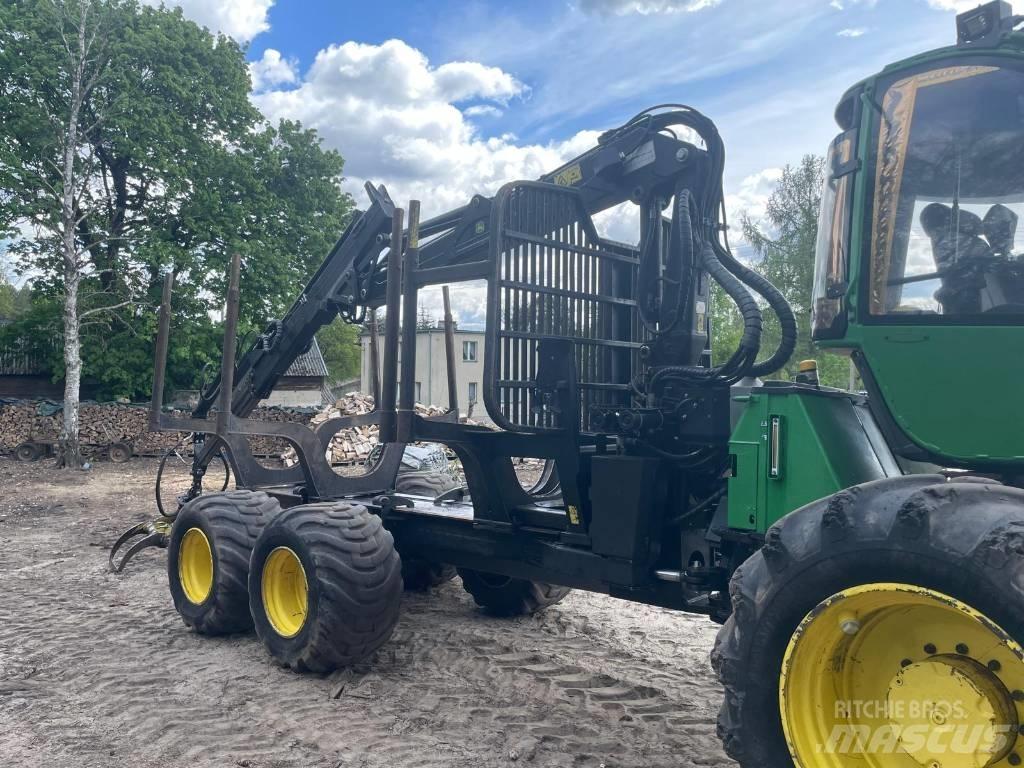 John Deere 1010 E Naudoti miškovežiai (Forvarderiai)