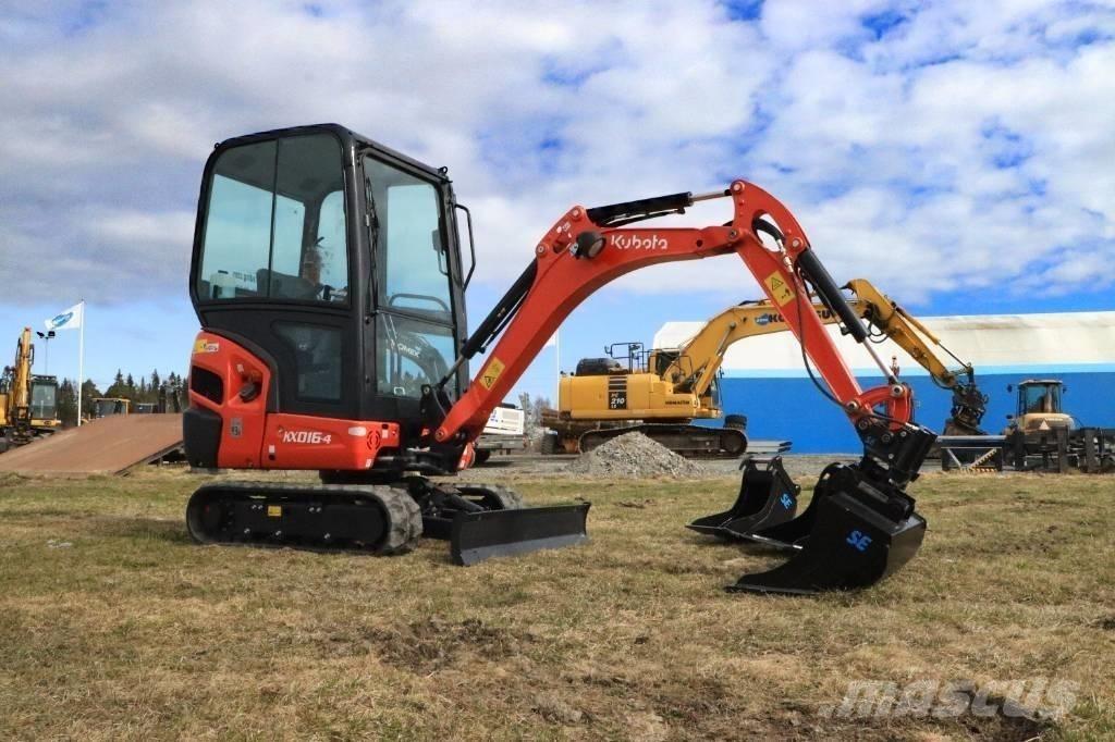 Kubota KX016-4 Mini ekskavatoriai < 7 t