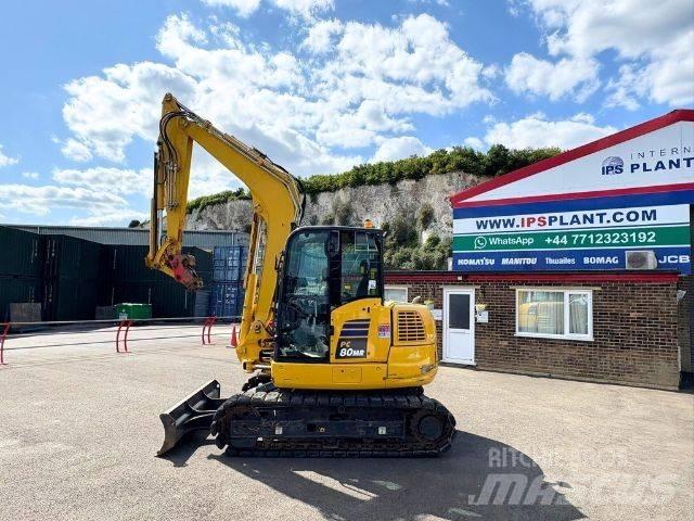 Komatsu PC 80 MR-5 Vidutinės galios ekskavatoriai 7-12 t