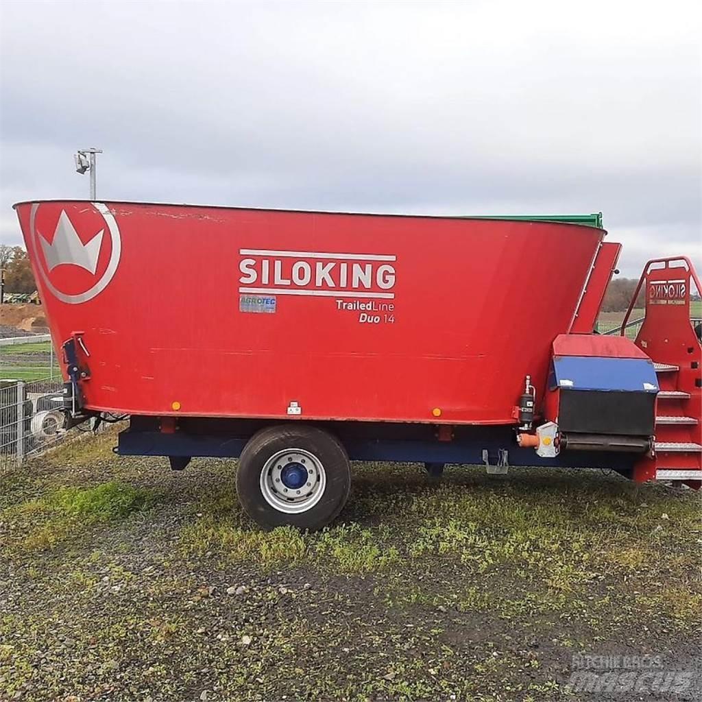 Siloking Duo 14T Pašarų maišytuvai-dalytuvai