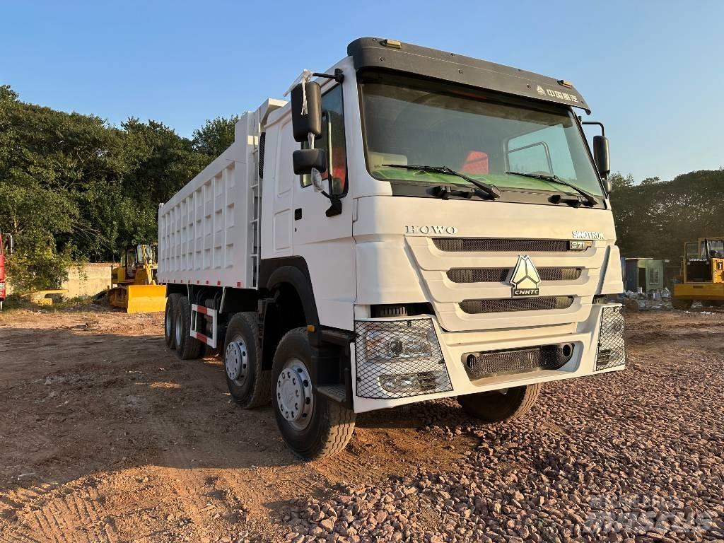 Howo 8*4 371hp Savivarčių priekabų vilkikai
