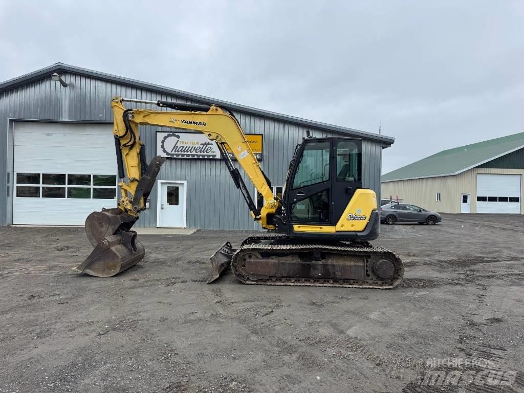 Yanmar SV 100 Vikšriniai ekskavatoriai