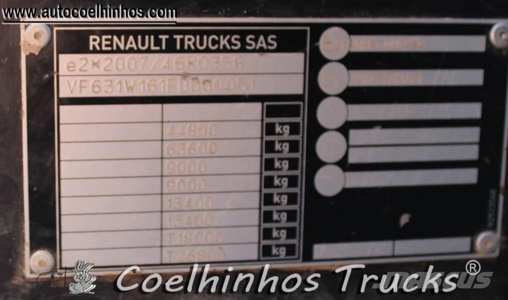 Renault K 460  8x6 Savivarčių priekabų vilkikai