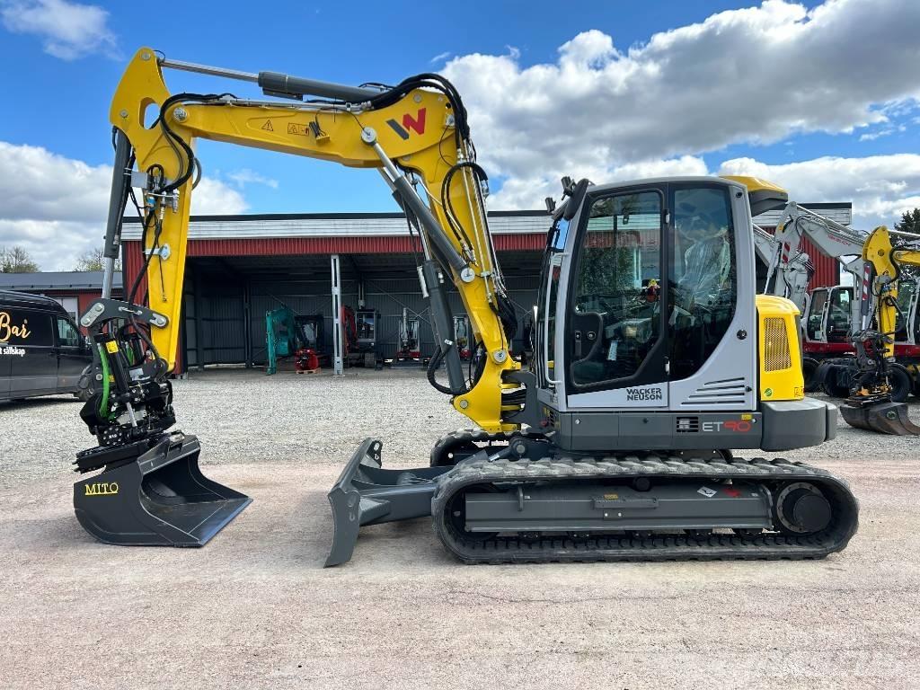 Wacker Neuson ET90 Vidutinės galios ekskavatoriai 7-12 t