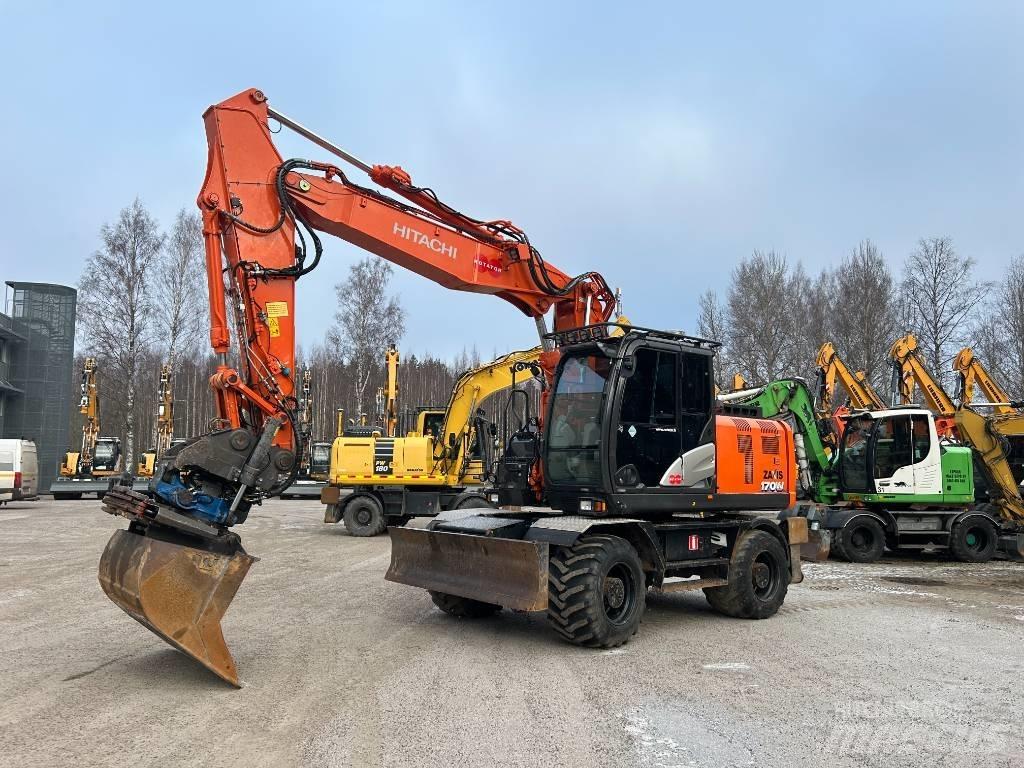 Hitachi ZX 170 W-6 Ratiniai ekskavatoriai