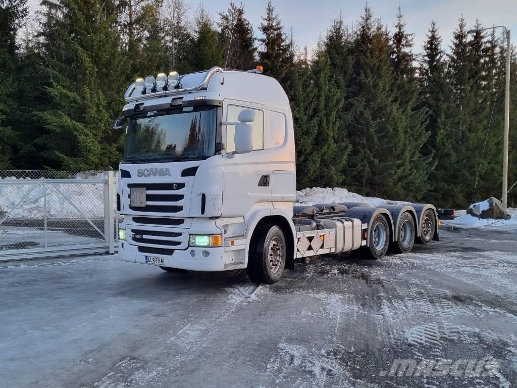 Scania R 480 8x4 Važiuoklė su kabina