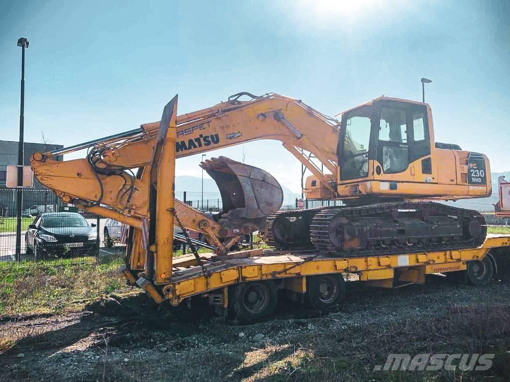 Komatsu PC 230 NHD Vikšriniai ekskavatoriai
