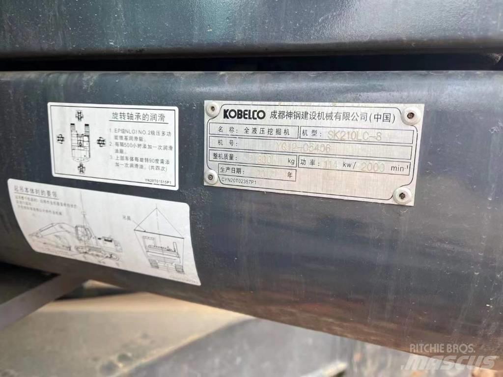Kobelco SK210 Vikšriniai ekskavatoriai