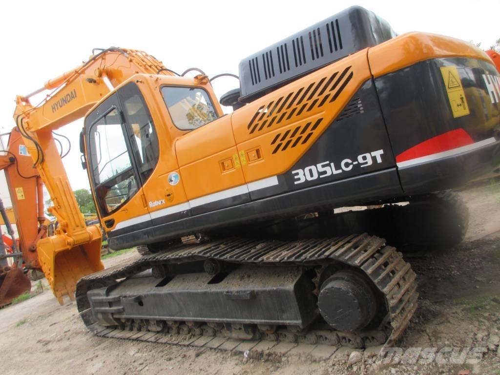 Hyundai R305 LC-9T Vikšriniai ekskavatoriai