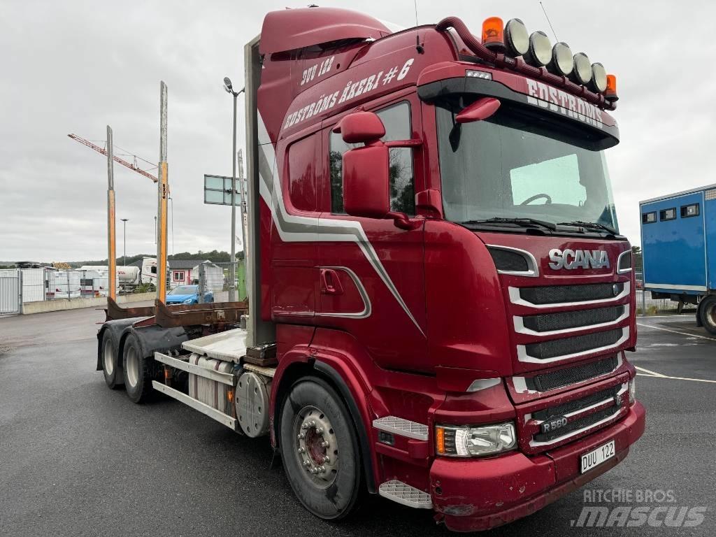 Scania R 560 Miškovežių vilkikai