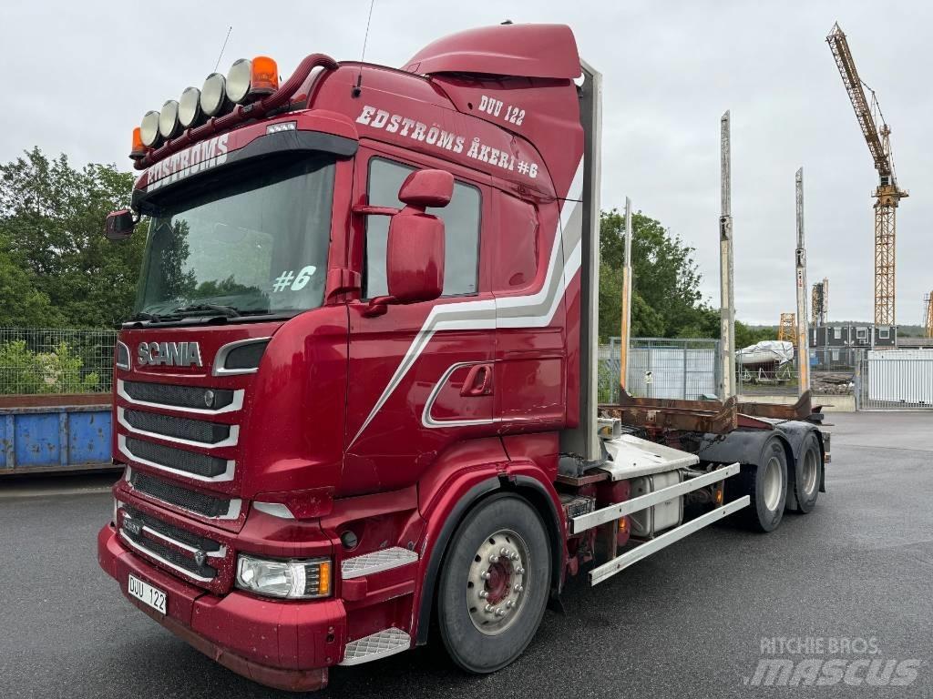Scania R 560 Miškovežių vilkikai